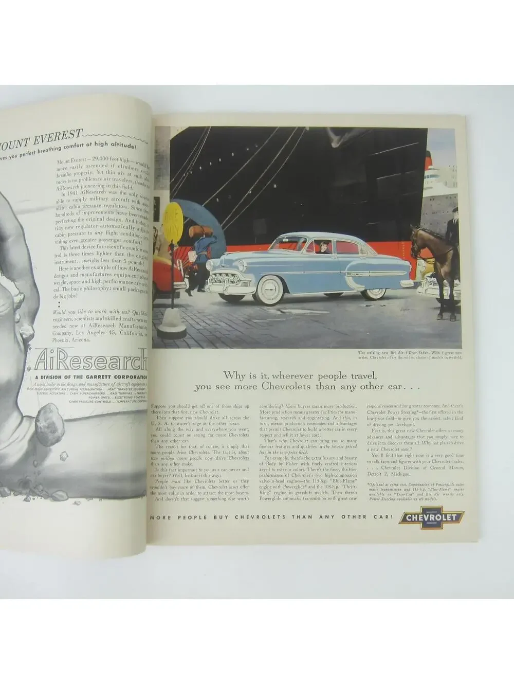 Vintage FORTUNE Magazine September 1953 Chrysler Buick GM Chevrolet Reynolds GE